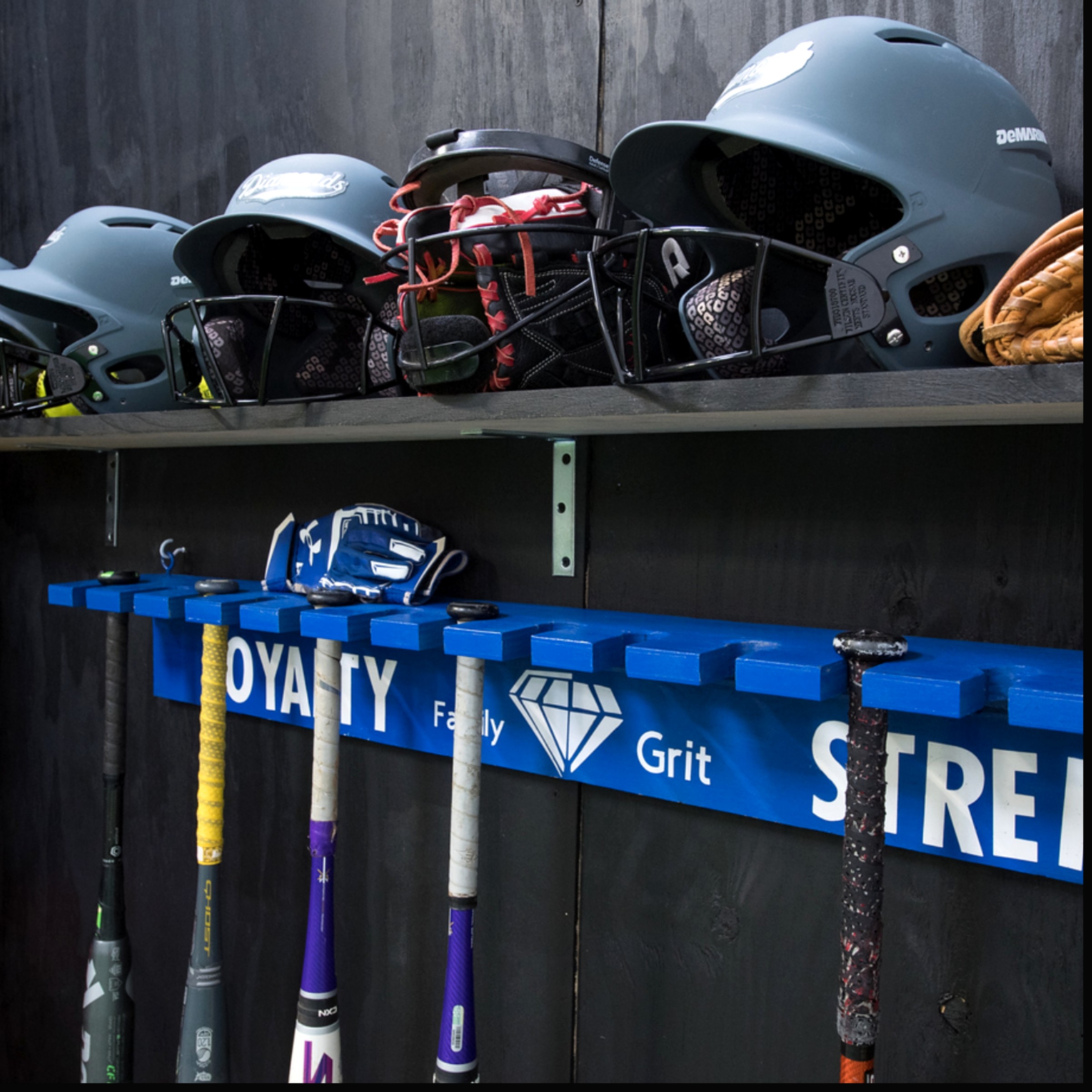 Diamond Club coach on the field