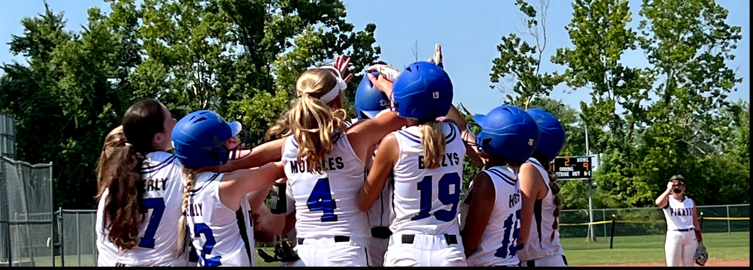 Diamond Club team celebration